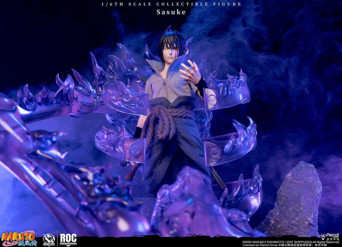 ROCKETTOYS ROC-018 1/6 Uchiha Sasuke Collectible Action Figure Model Toy