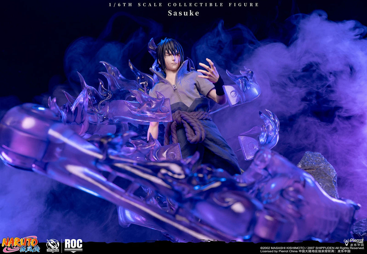 ROCKETTOYS ROC-018 1/6 Uchiha Sasuke Collectible Action Figure Model Toy