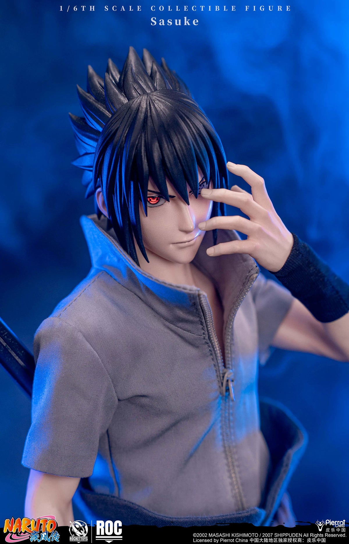 ROCKETTOYS ROC-018 1/6 Uchiha Sasuke Collectible Action Figure Model Toy