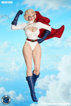 Presale SUPER DUCK SET096 1/6 Power Girl Superwoman Female Action Figure Model