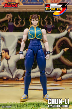 Presale Storm Arena SFSA06 1/12 Street Fighter Zero 3 CHUN-LI Action Figure Toy