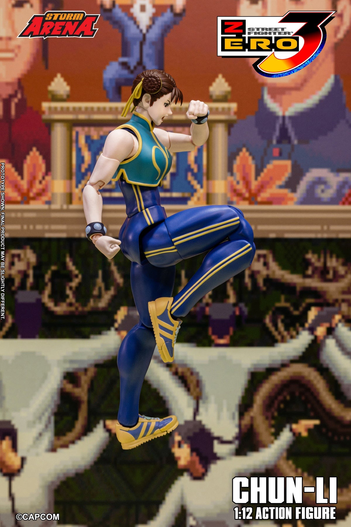Presale Storm Arena SFSA06 1/12 Street Fighter Zero 3 CHUN-LI Action Figure Toy