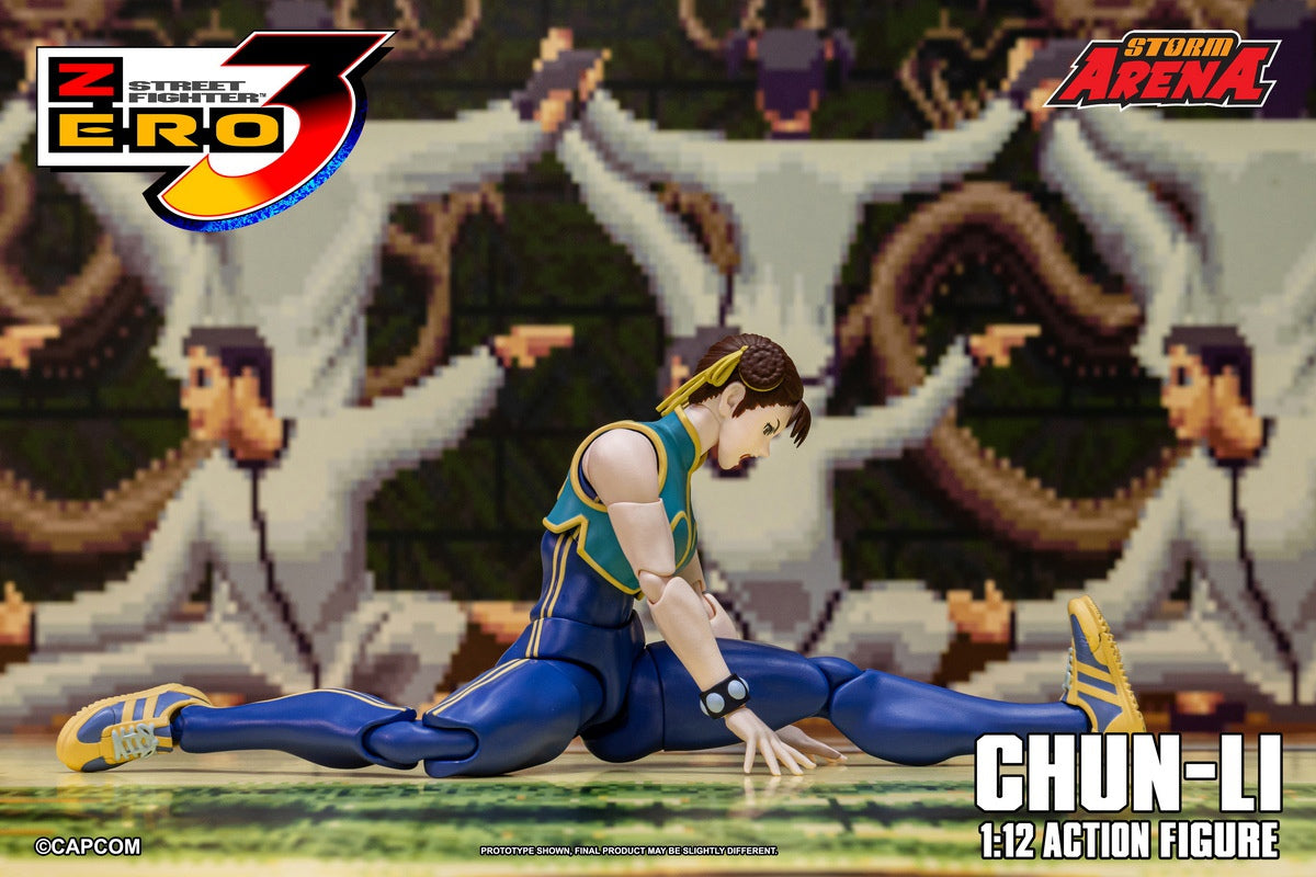 Presale Storm Arena SFSA06 1/12 Street Fighter Zero 3 CHUN-LI Action Figure Toy