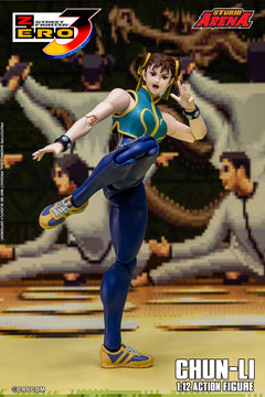 Presale Storm Arena SFSA06 1/12 Street Fighter Zero 3 CHUN-LI Action Figure Toy