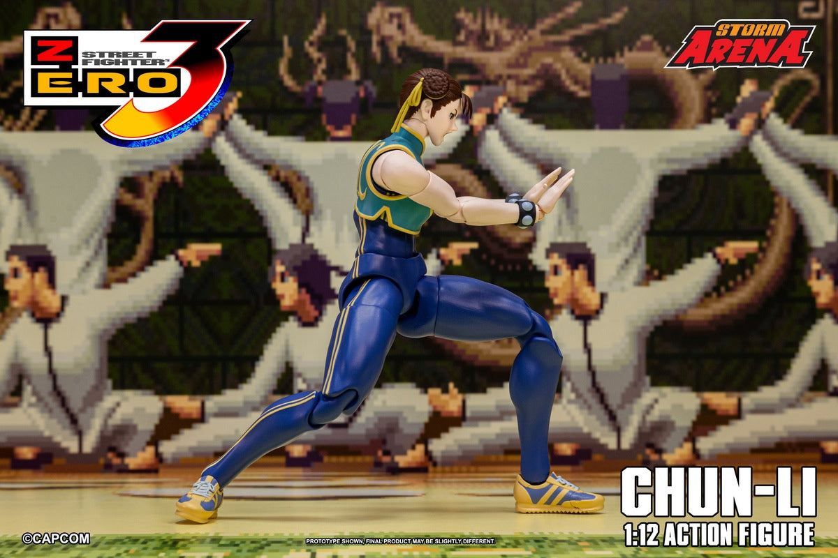 Presale Storm Arena SFSA06 1/12 Street Fighter Zero 3 CHUN-LI Action Figure Toy