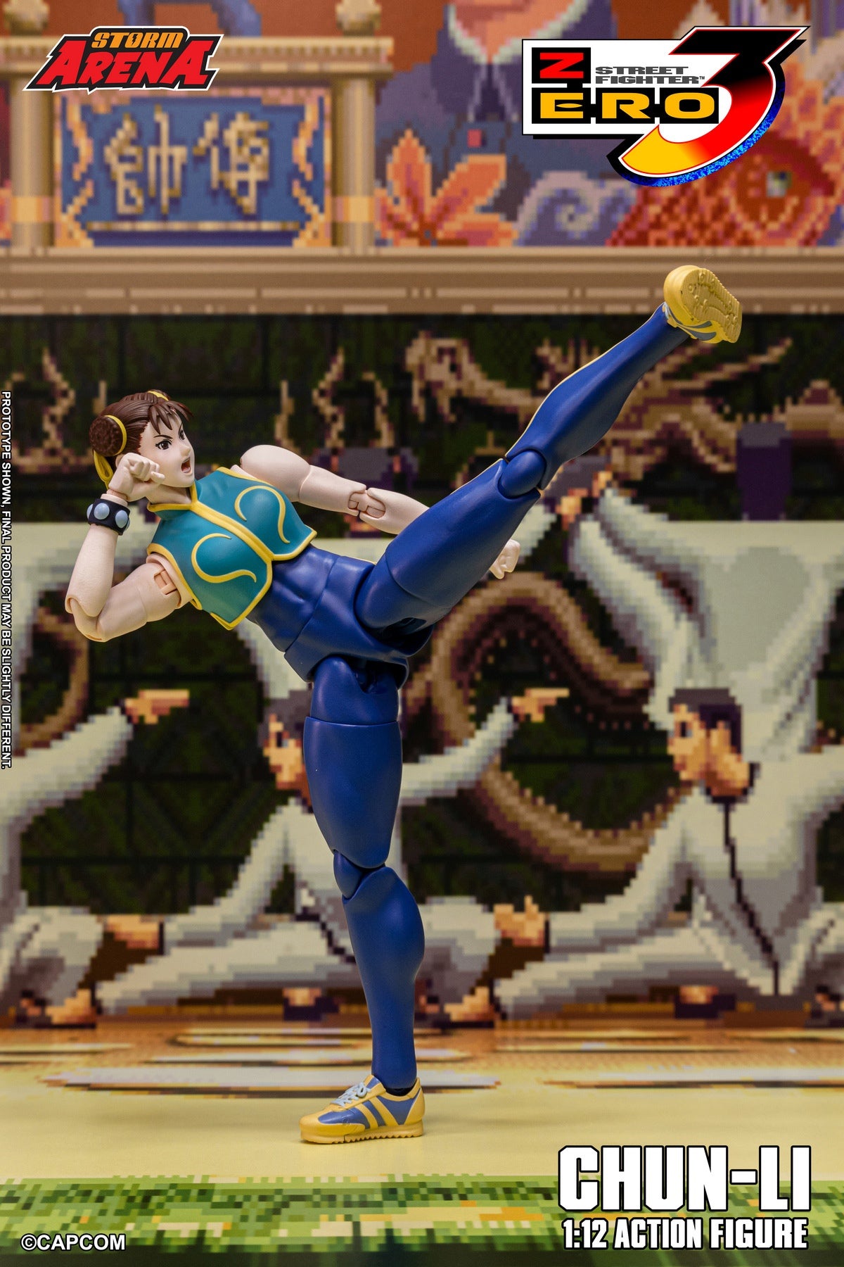 Presale Storm Arena SFSA06 1/12 Street Fighter Zero 3 CHUN-LI Action Figure Toy