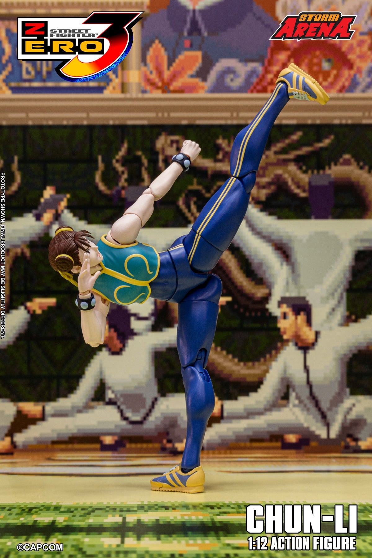 Presale Storm Arena SFSA06 1/12 Street Fighter Zero 3 CHUN-LI Action Figure Toy