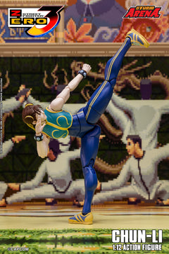 Presale Storm Arena SFSA06 1/12 Street Fighter Zero 3 CHUN-LI Action Figure Toy