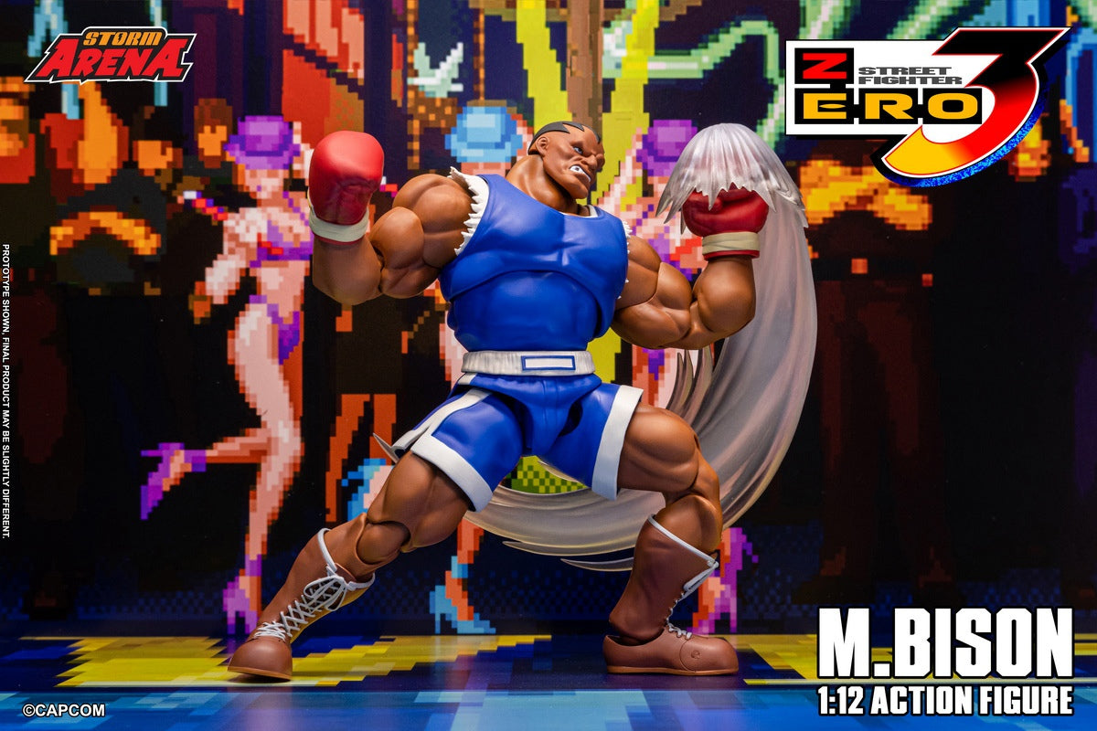 Vorverkauf STORM ARENA SFSA09 1/12 M.Bison Street Fighter Zero 3 Actionfigur Spielzeug