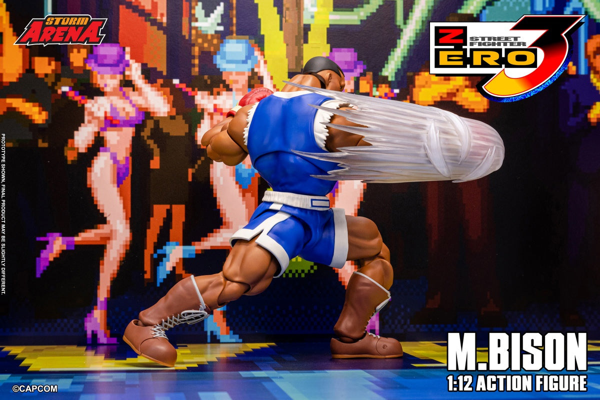 Vorverkauf STORM ARENA SFSA09 1/12 M.Bison Street Fighter Zero 3 Actionfigur Spielzeug