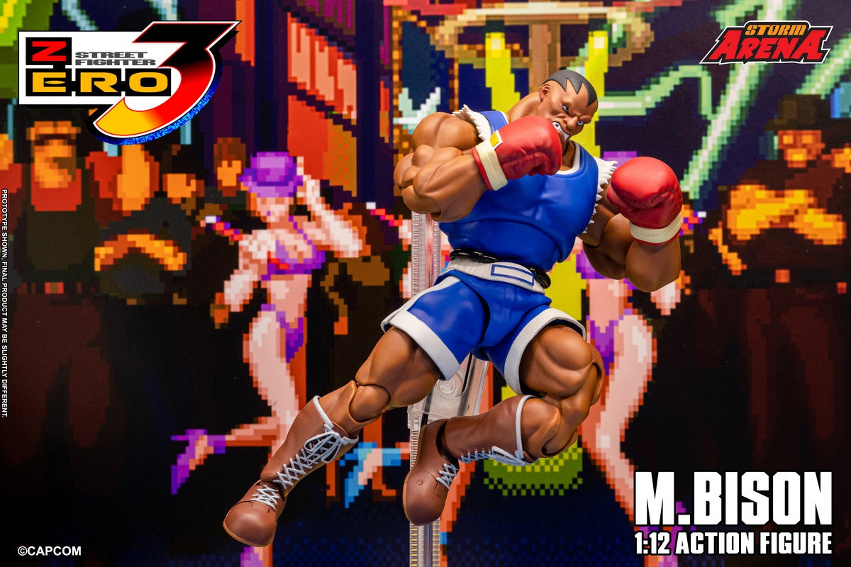 Vorverkauf STORM ARENA SFSA09 1/12 M.Bison Street Fighter Zero 3 Actionfigur Spielzeug