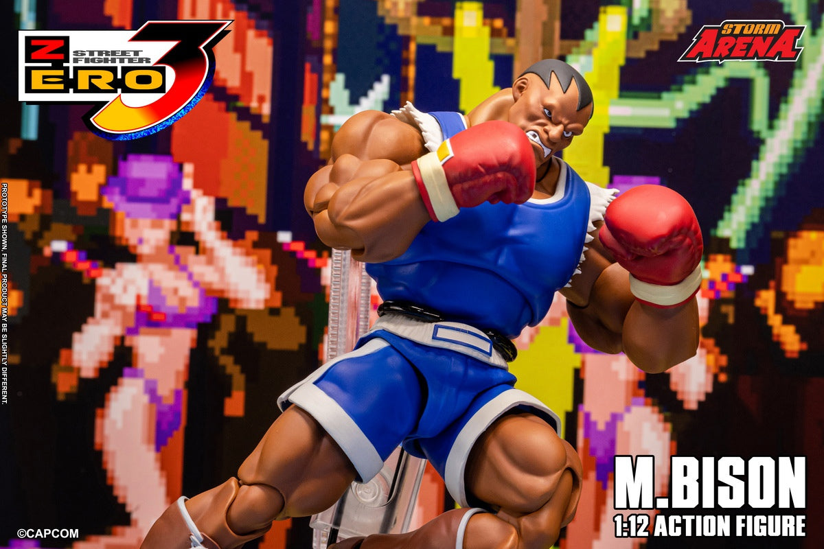 Vorverkauf STORM ARENA SFSA09 1/12 M.Bison Street Fighter Zero 3 Actionfigur Spielzeug