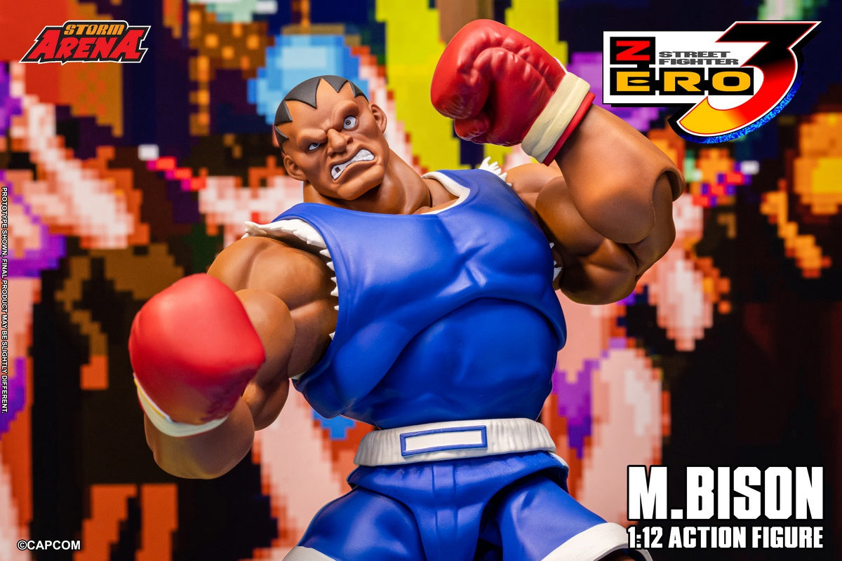 Vorverkauf STORM ARENA SFSA09 1/12 M.Bison Street Fighter Zero 3 Actionfigur Spielzeug
