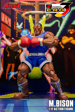 Vorverkauf STORM ARENA SFSA09 1/12 M.Bison Street Fighter Zero 3 Actionfigur Spielzeug