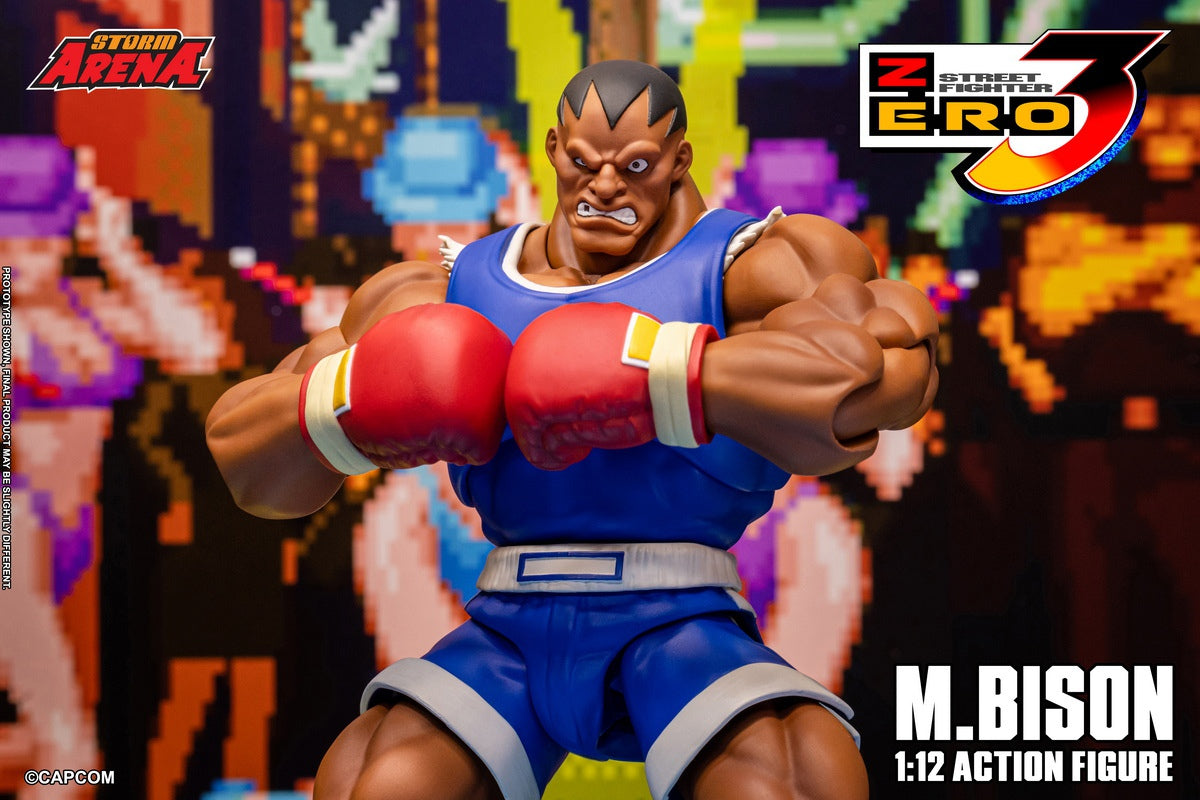 Vorverkauf STORM ARENA SFSA09 1/12 M.Bison Street Fighter Zero 3 Actionfigur Spielzeug