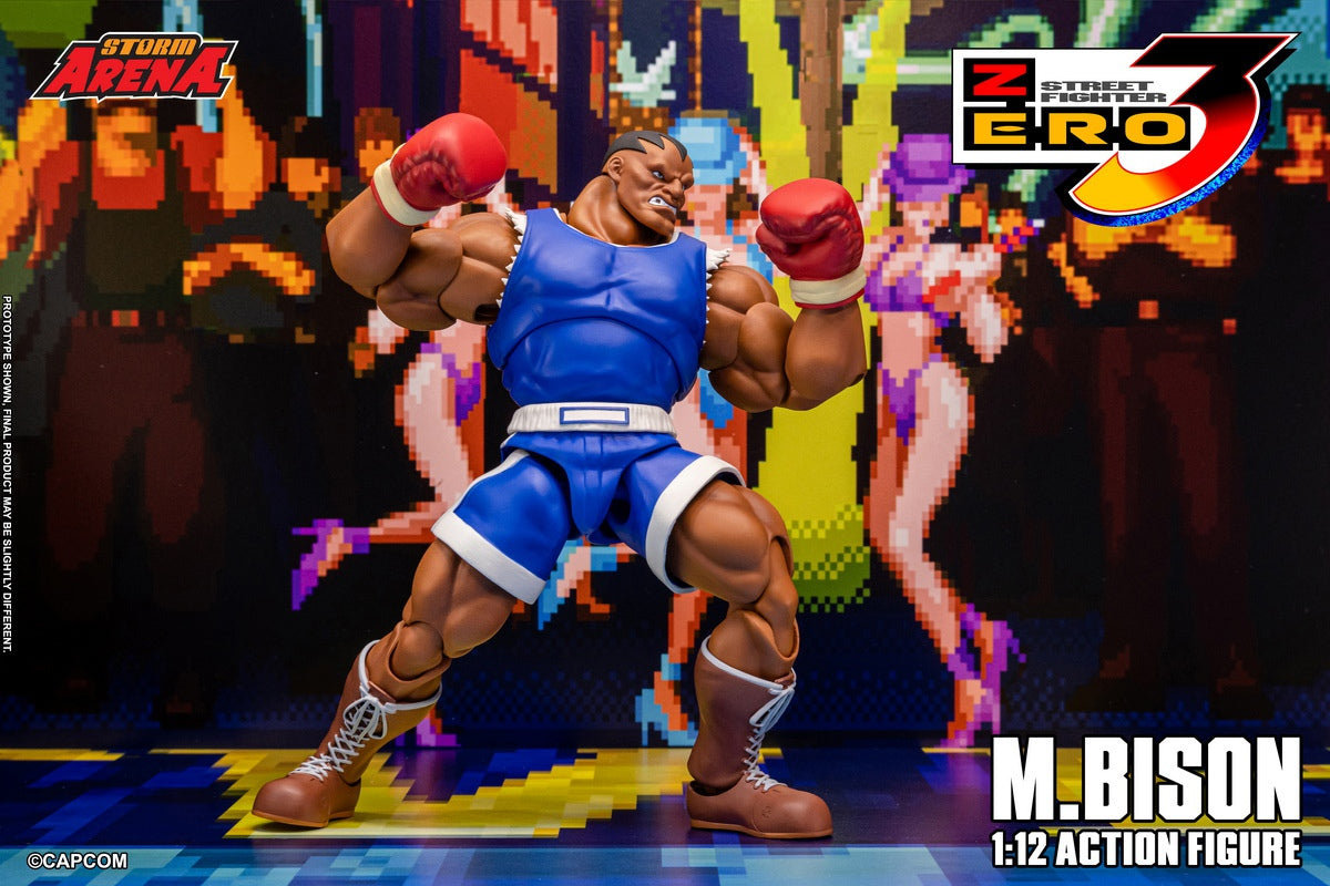 Vorverkauf STORM ARENA SFSA09 1/12 M.Bison Street Fighter Zero 3 Actionfigur Spielzeug