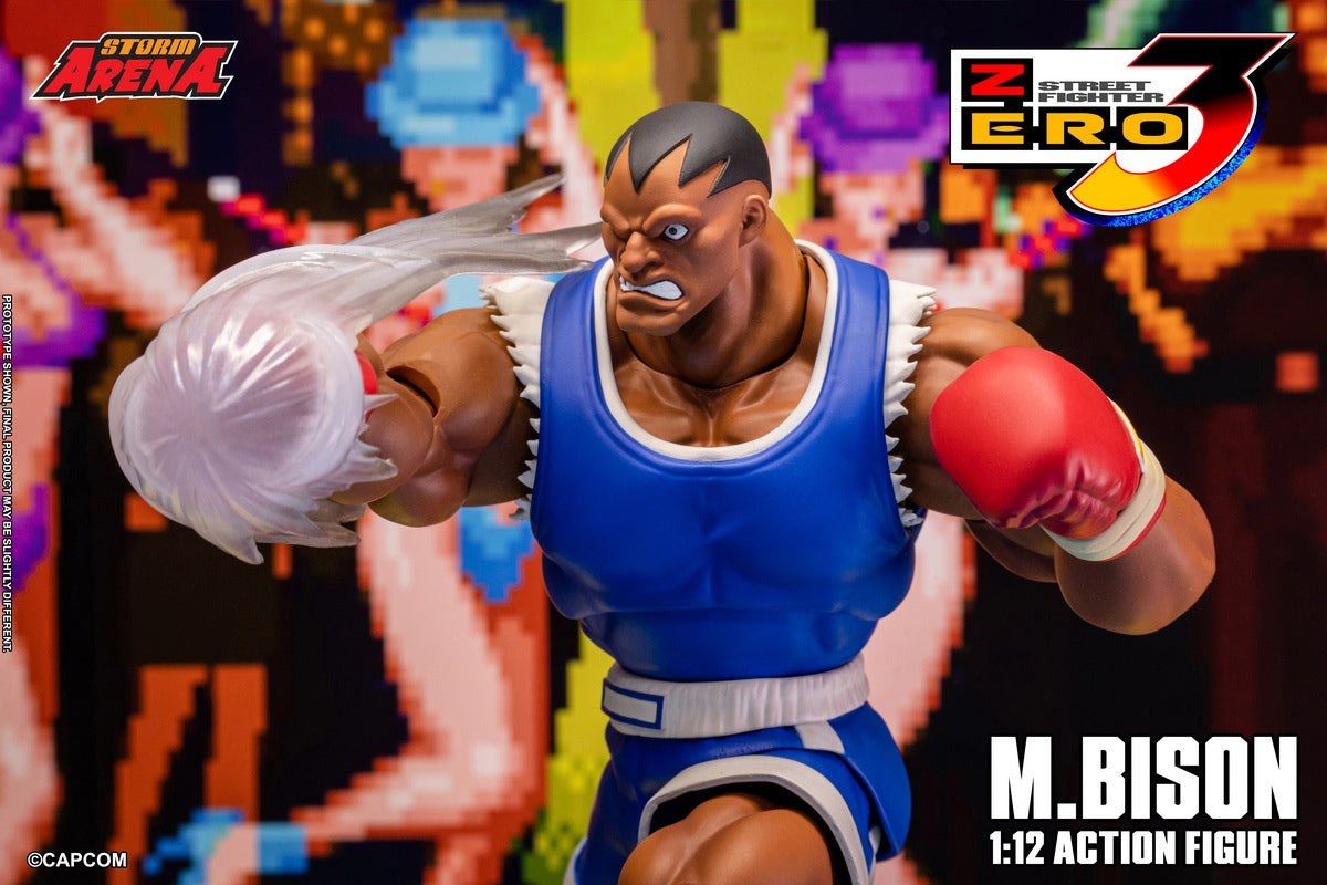 Vorverkauf STORM ARENA SFSA09 1/12 M.Bison Street Fighter Zero 3 Actionfigur Spielzeug