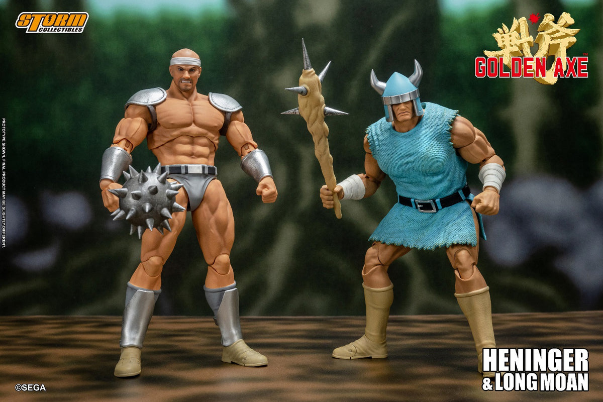 Storm Toys SGGX09 1/12 Golden Axe HENINGER & LONG MOAN Actionfiguren-Doppelpack