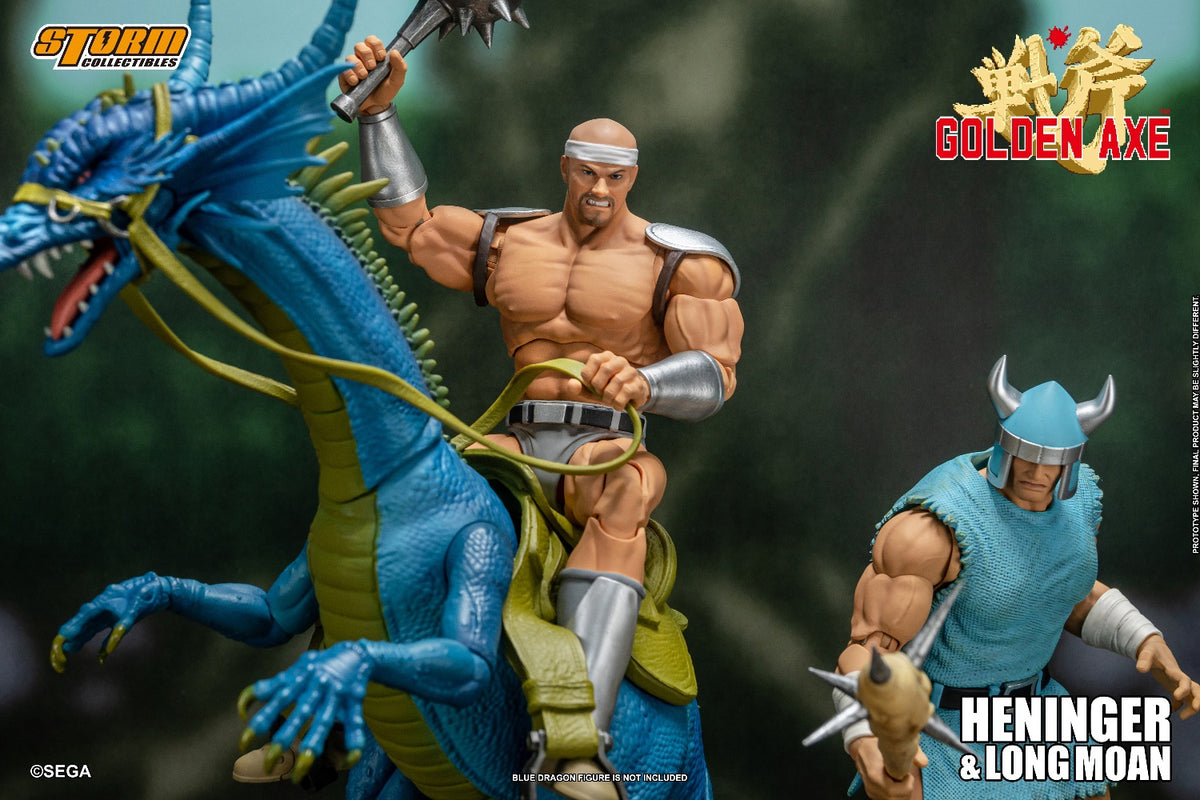 Storm Toys SGGX09 1/12 Golden Axe HENINGER & LONG MOAN Actionfiguren-Doppelpack