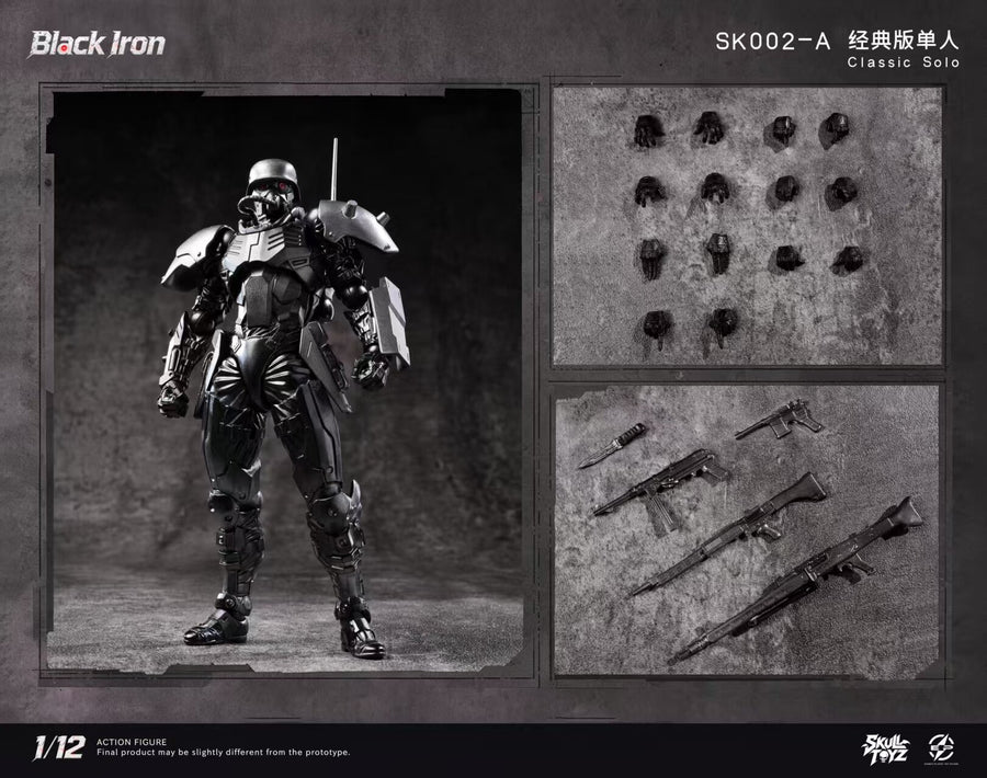 Vorverkauf Skull Toyz X Snake SK002-A 1/12 Black Iron Actionfigur Classic Solo Ver.
