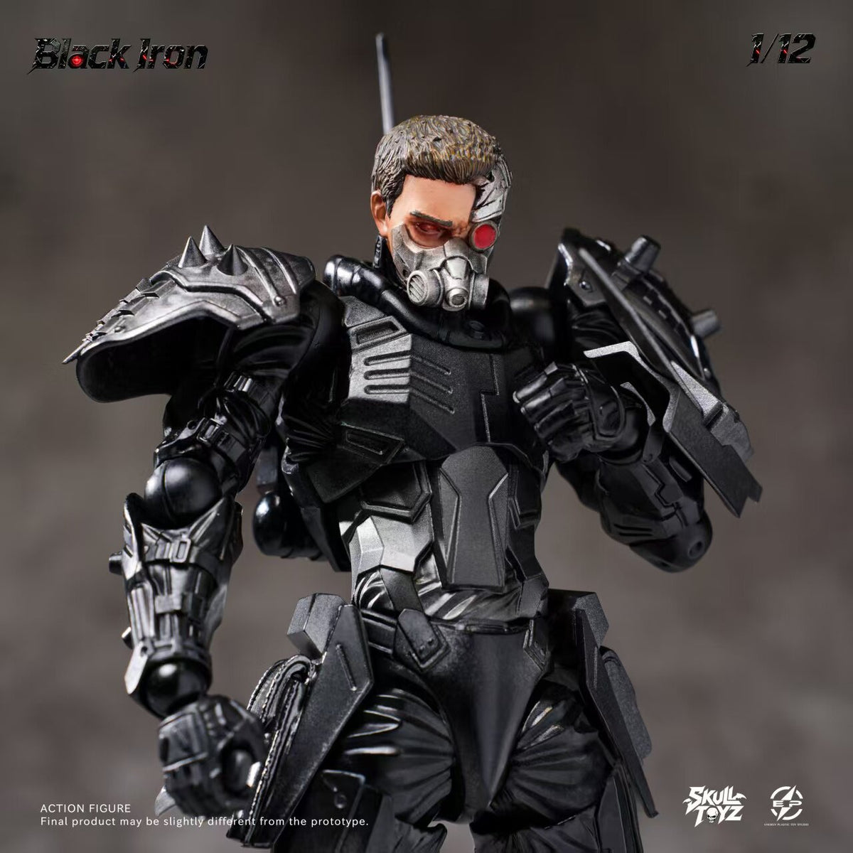 Presale Skull Toyz X Snake SK003-B 1/12 Black Iron Action Figure Cyber Team Ver.