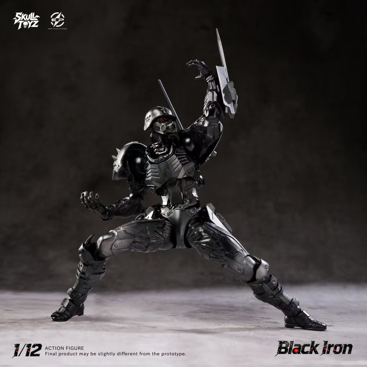 Vorverkauf Skull Toyz X Snake SK003-A 1/12 Black Iron Actionfigur Cyber Solo Ver.
