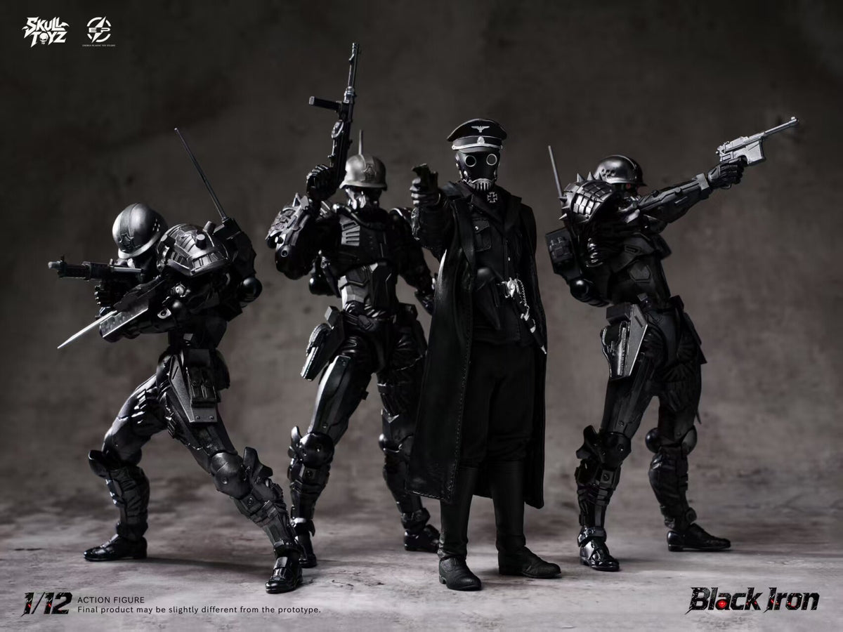 Vorverkauf Skull Toyz X Snake SK002-B 1/12 Black Iron Actionfigur Classic Team