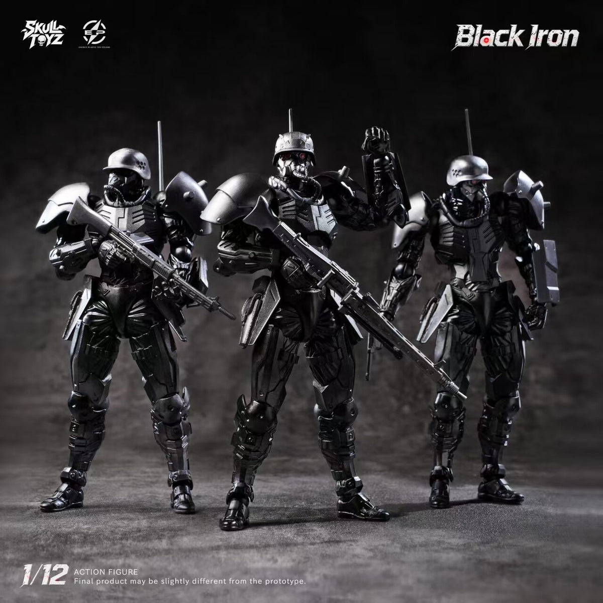 Vorverkauf Skull Toyz X Snake SK002-B 1/12 Black Iron Actionfigur Classic Team