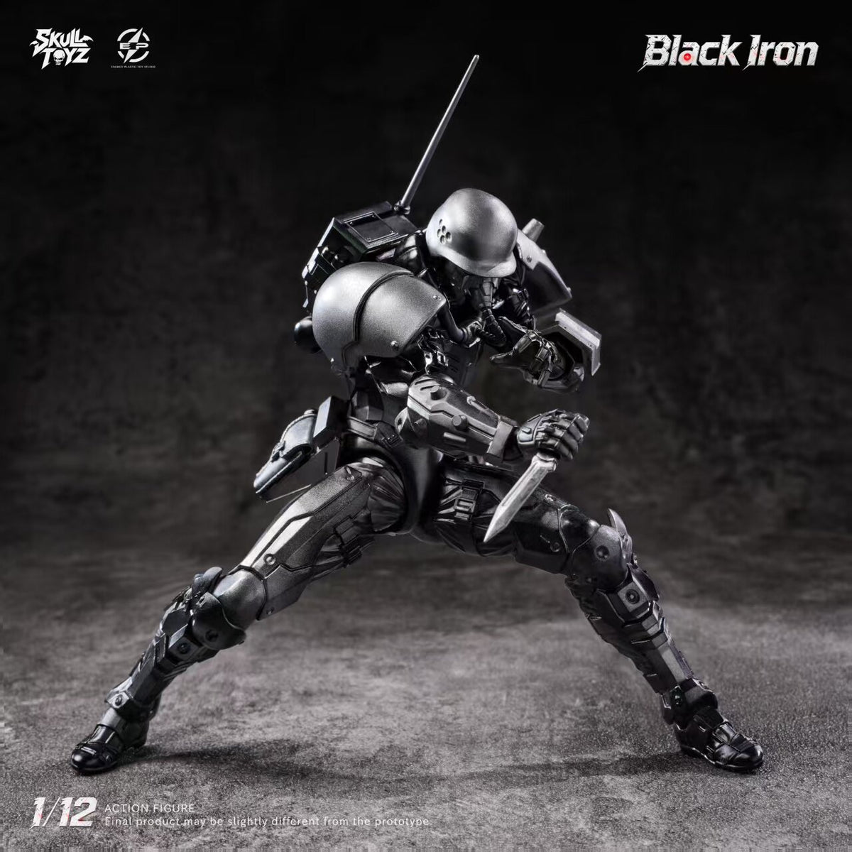 Vorverkauf Skull Toyz X Snake SK002-B 1/12 Black Iron Actionfigur Classic Team