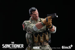 Presale 6inchplus SS001 1/12 The Sanctioner Frank Punisher Action Figure Model