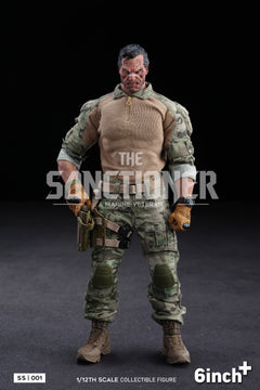 Presale 6inchplus SS001 1/12 The Sanctioner Frank Punisher Action Figure Model