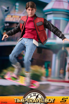 Presale Saturn Toys ST003 1/6 Time Travel Boy Marty Collectible Action Figure