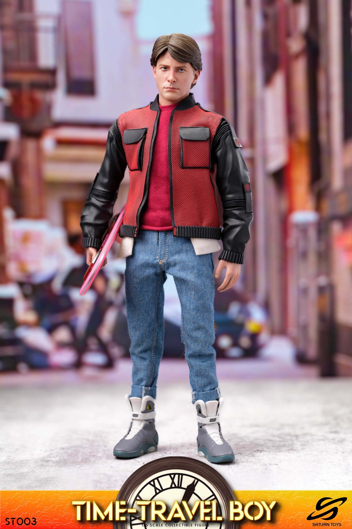 Presale Saturn Toys ST003 1/6 Time Travel Boy Marty Collectible Action Figure