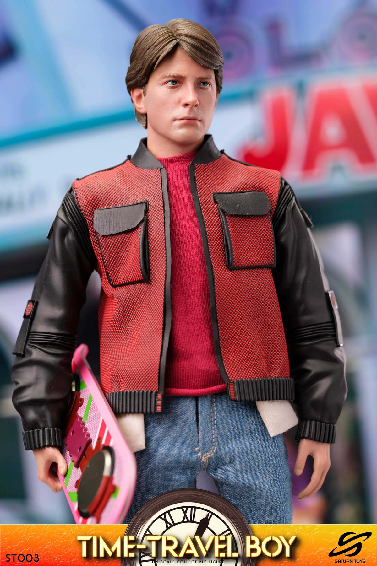 Presale Saturn Toys ST003 1/6 Time Travel Boy Marty Collectible Action Figure