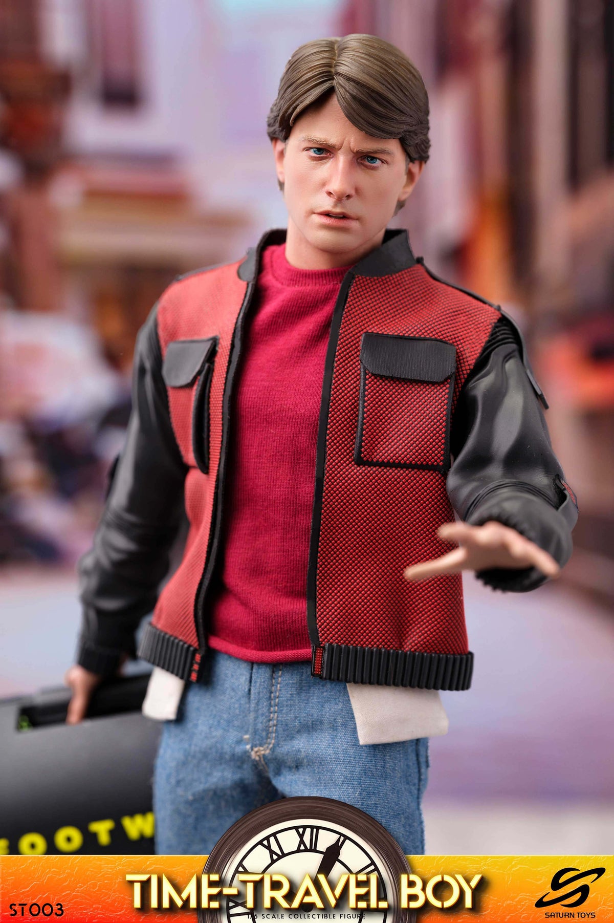 Presale Saturn Toys ST003 1/6 Time Travel Boy Marty Collectible Action Figure