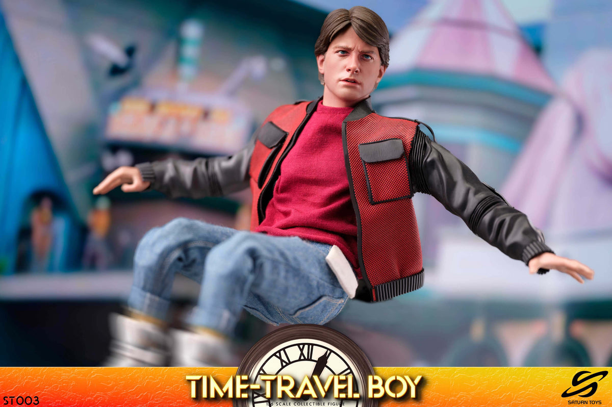 Presale Saturn Toys ST003 1/6 Time Travel Boy Marty Collectible Action Figure