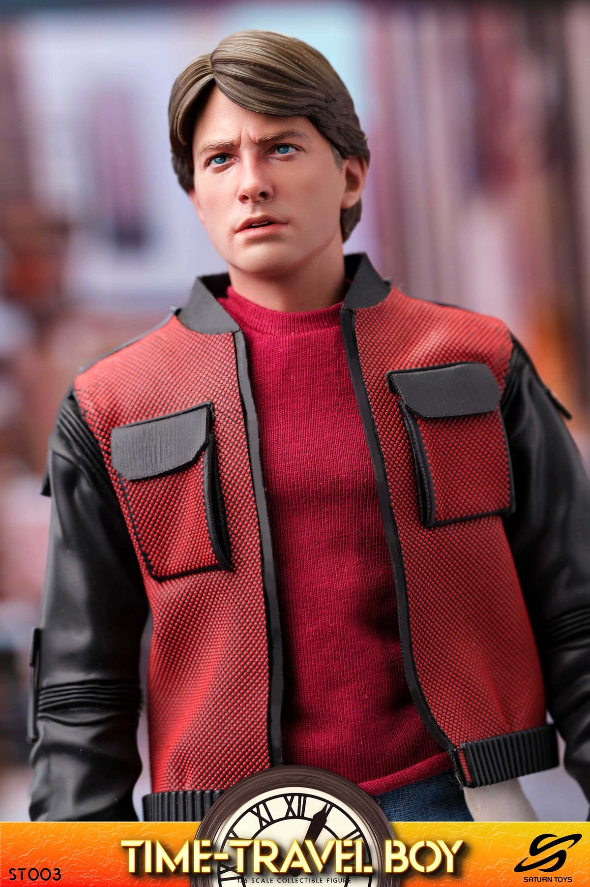 Presale Saturn Toys ST003 1/6 Time Travel Boy Marty Collectible Action Figure