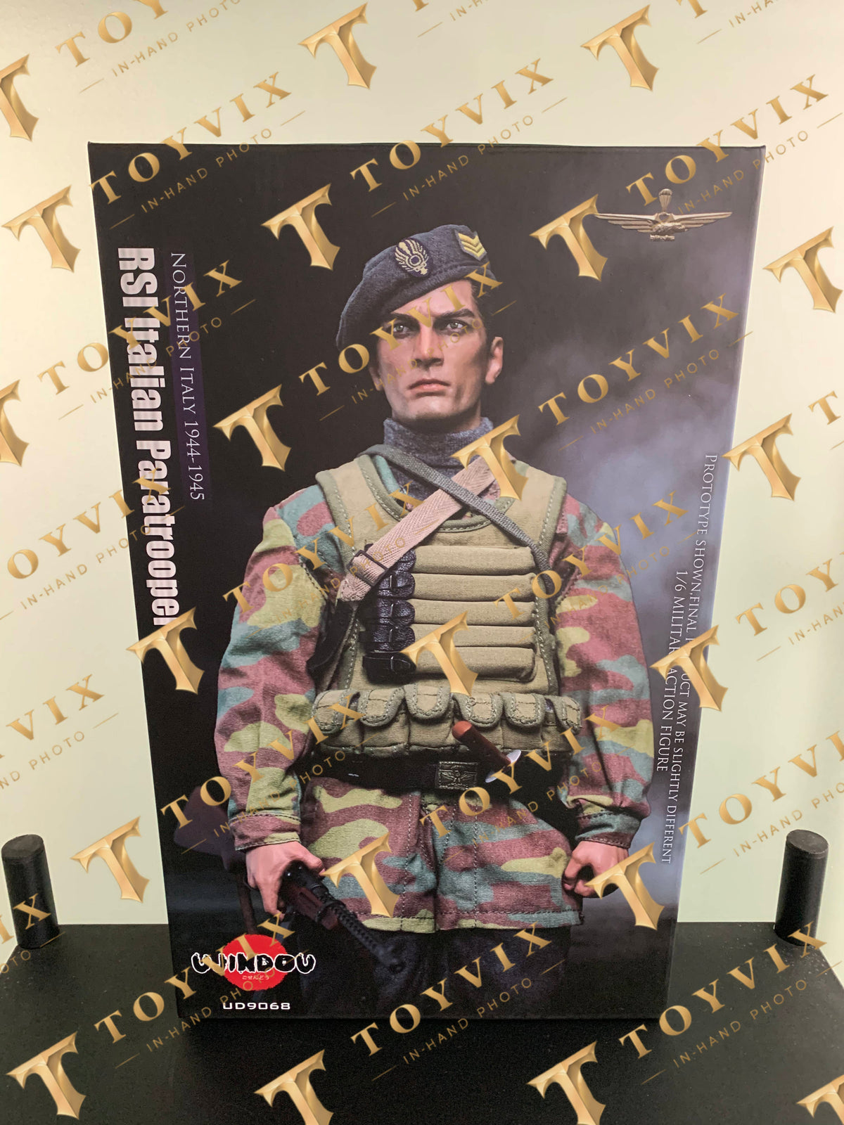 UJINDOU UD9068  1/6 RSI Italienischer Fallschirmjäger Norditalien Actionfigur