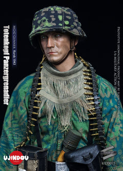 Presale UJINDOU UD9075 1/6 WWII Totenkopf Panzergrenadier MG42 Gunner Kursk 1943