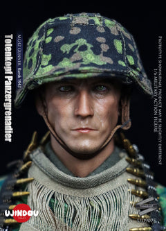 Presale UJINDOU UD9075 1/6 WWII Totenkopf Panzergrenadier MG42 Gunner Kursk 1943