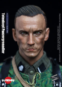 Presale UJINDOU UD9075 1/6 WWII Totenkopf Panzergrenadier MG42 Gunner Kursk 1943