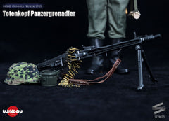 Presale UJINDOU UD9075 1/6 WWII Totenkopf Panzergrenadier MG42 Gunner Kursk 1943