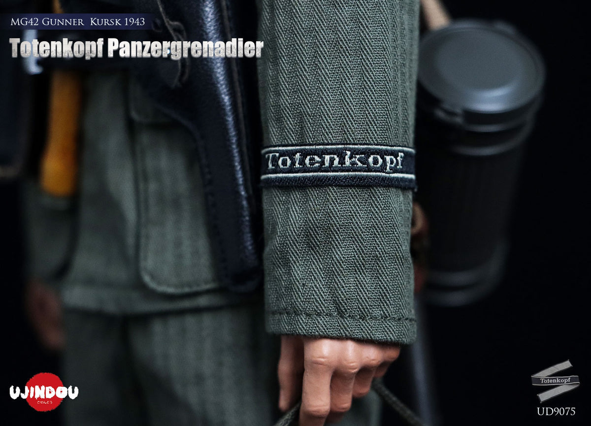 Presale UJINDOU UD9075 1/6 WWII Totenkopf Panzergrenadier MG42 Gunner Kursk 1943