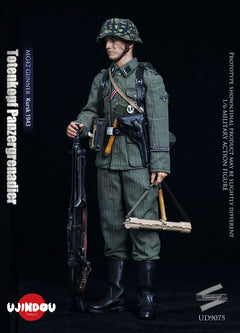 Presale UJINDOU UD9075 1/6 WWII Totenkopf Panzergrenadier MG42 Gunner Kursk 1943