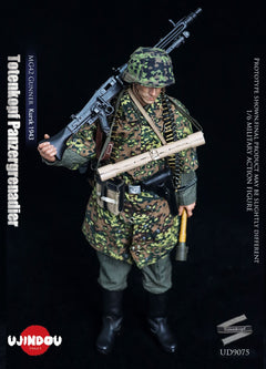 Presale UJINDOU UD9075 1/6 WWII Totenkopf Panzergrenadier MG42 Gunner Kursk 1943