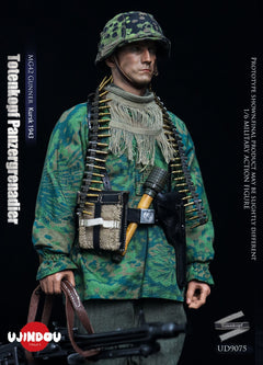 Presale UJINDOU UD9075 1/6 WWII Totenkopf Panzergrenadier MG42 Gunner Kursk 1943