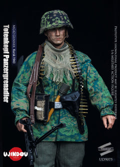 Presale UJINDOU UD9075 1/6 WWII Totenkopf Panzergrenadier MG42 Gunner Kursk 1943