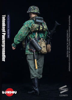 Presale UJINDOU UD9075 1/6 WWII Totenkopf Panzergrenadier MG42 Gunner Kursk 1943