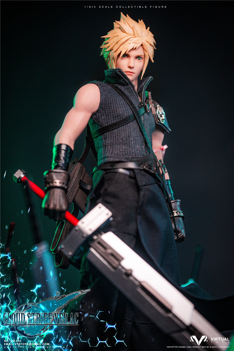 VTSTOYS VM-042B 1/6 Fantasy Former 1st Class Soldier Cloud Strife Actionfigur