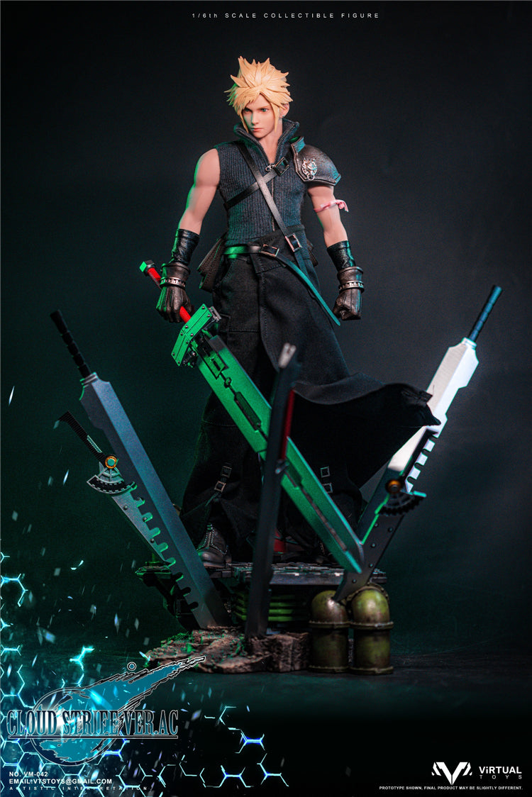 VTSTOYS VM-042B 1/6 Fantasy Former 1st Class Soldier Cloud Strife Actionfigur